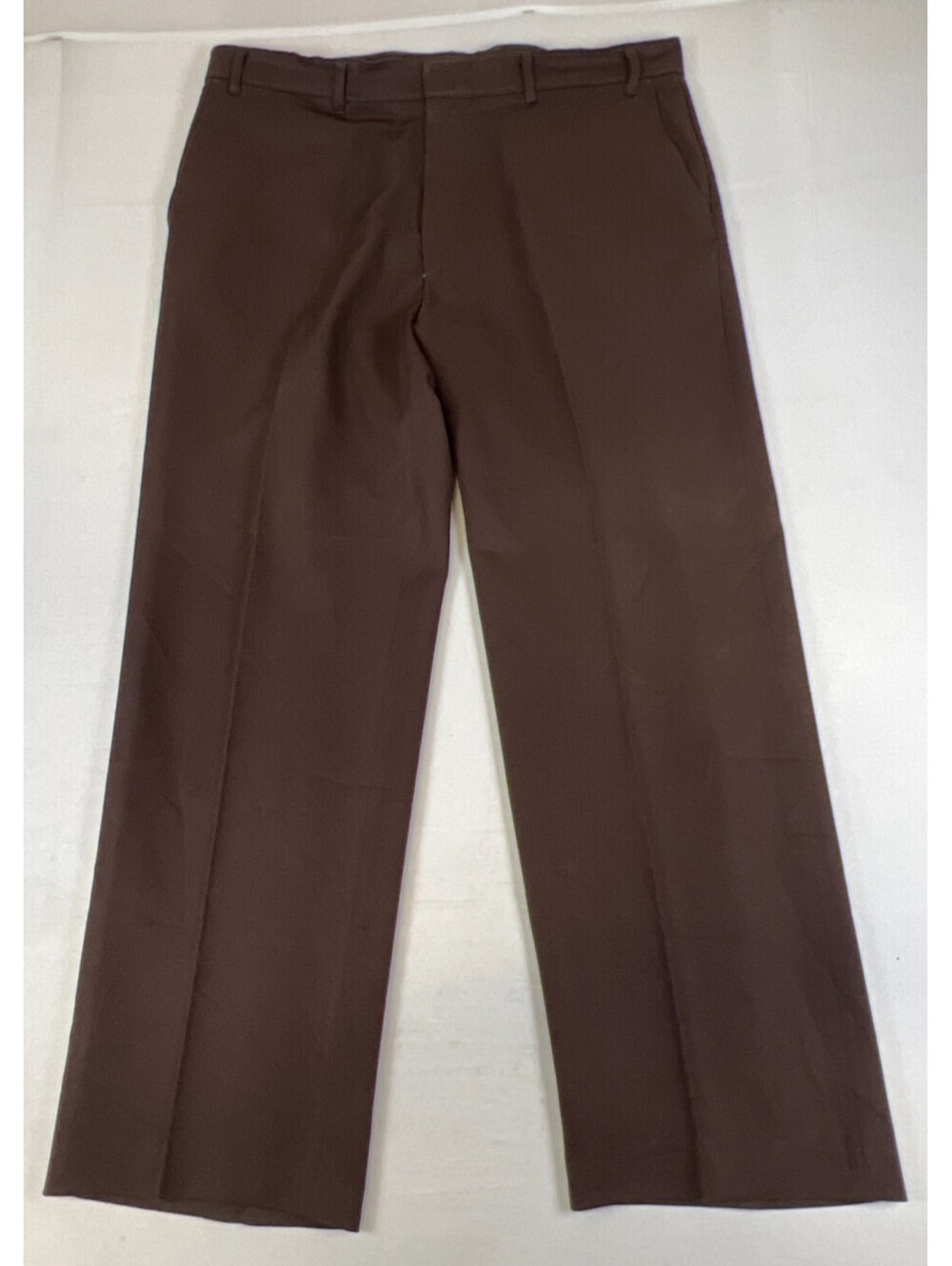 Vintage Levi's Men Brown Action Slacks 40x32 Retro Formal Pants